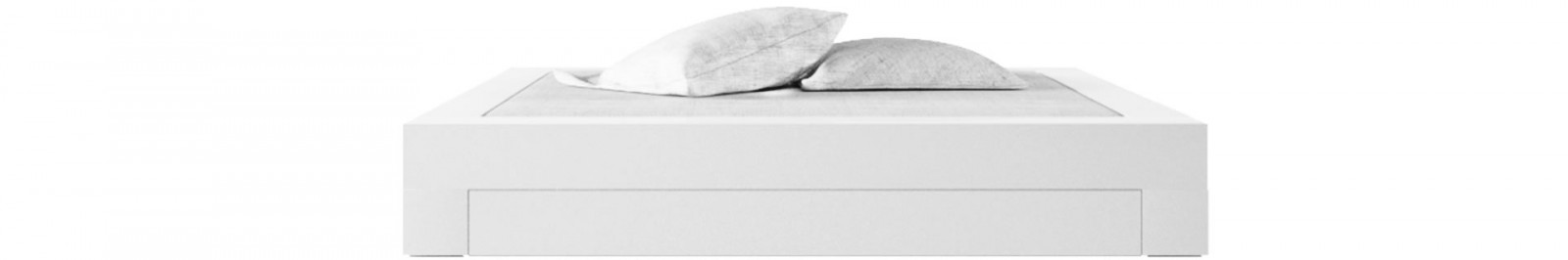 design bett somnium bettkasten weiss lack modern futuristisch