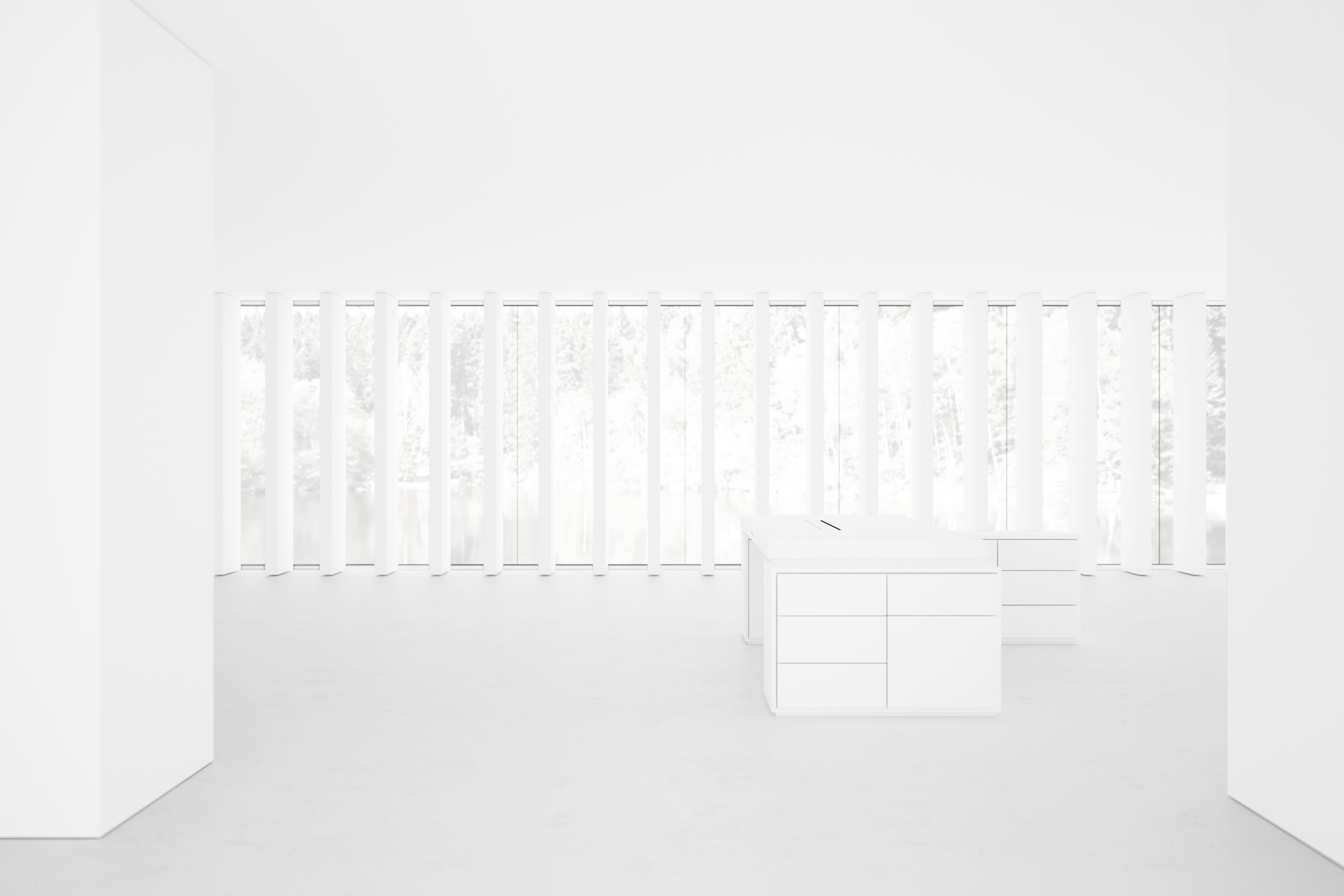 design schreibtisch weisser klavierlack hochglanz fs 96