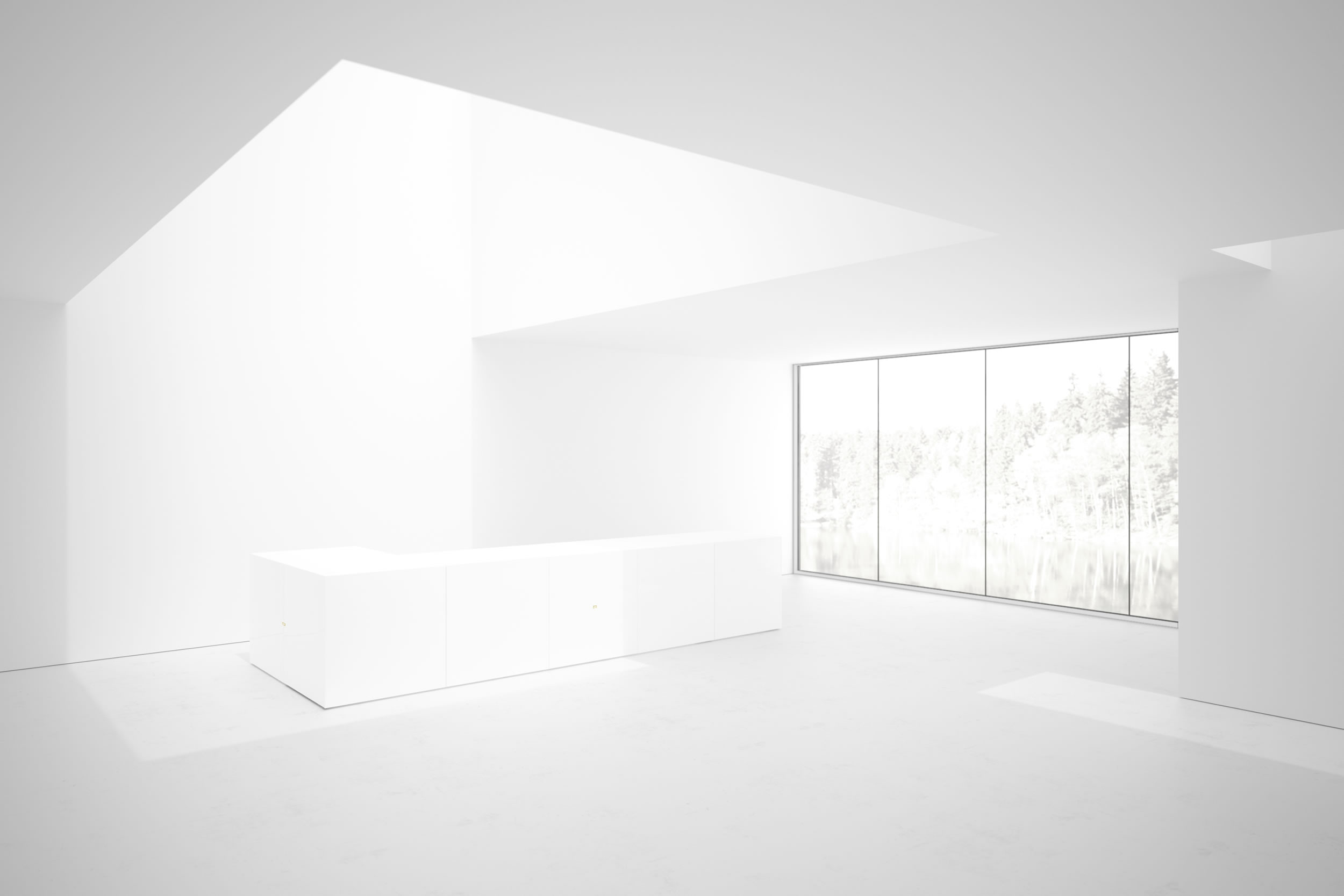 design schreibtisch wuerfel fs 92 weisser hochglanz