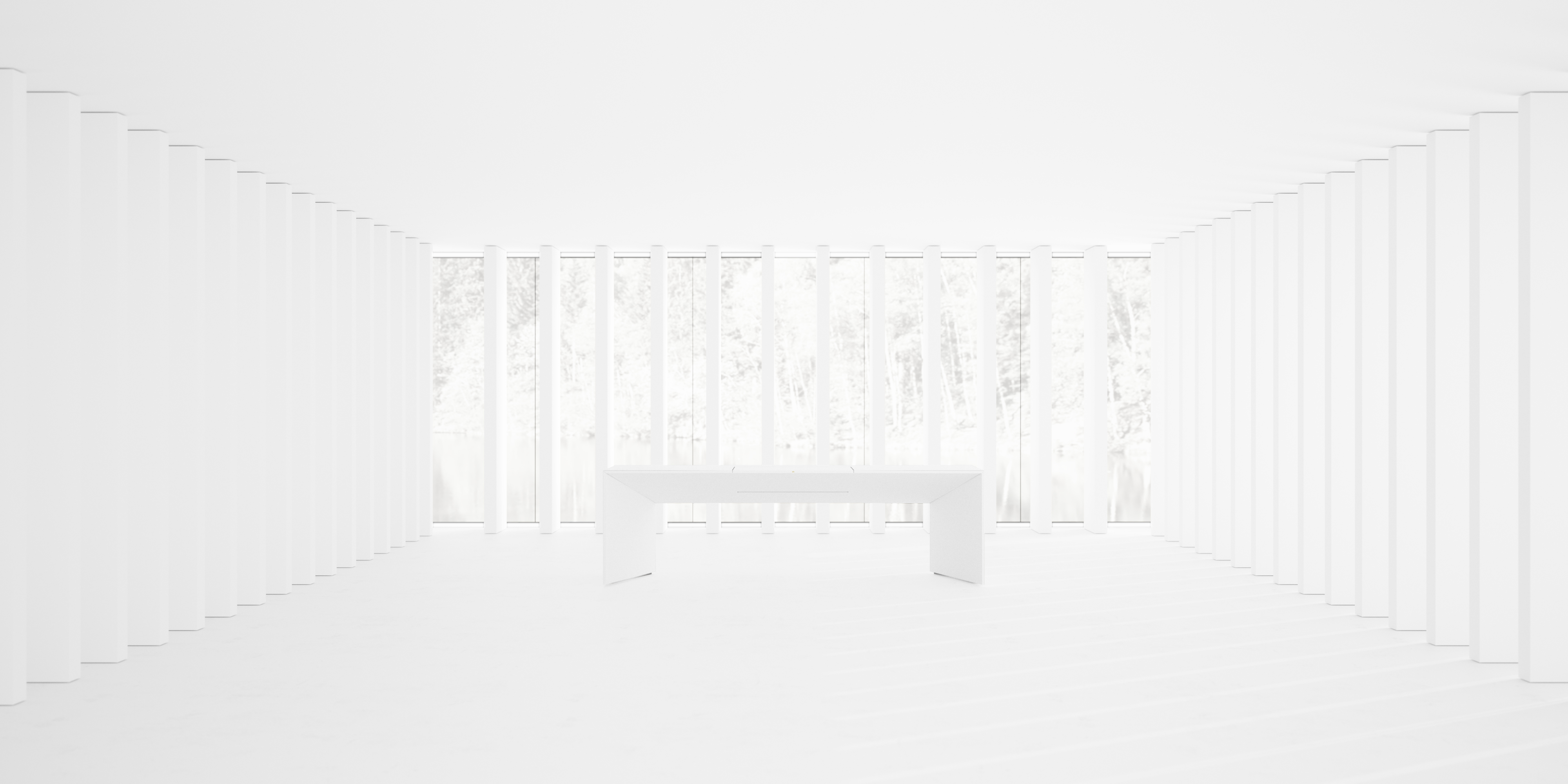 edler schreibtisch weisser klavierlack futuristisch fs87