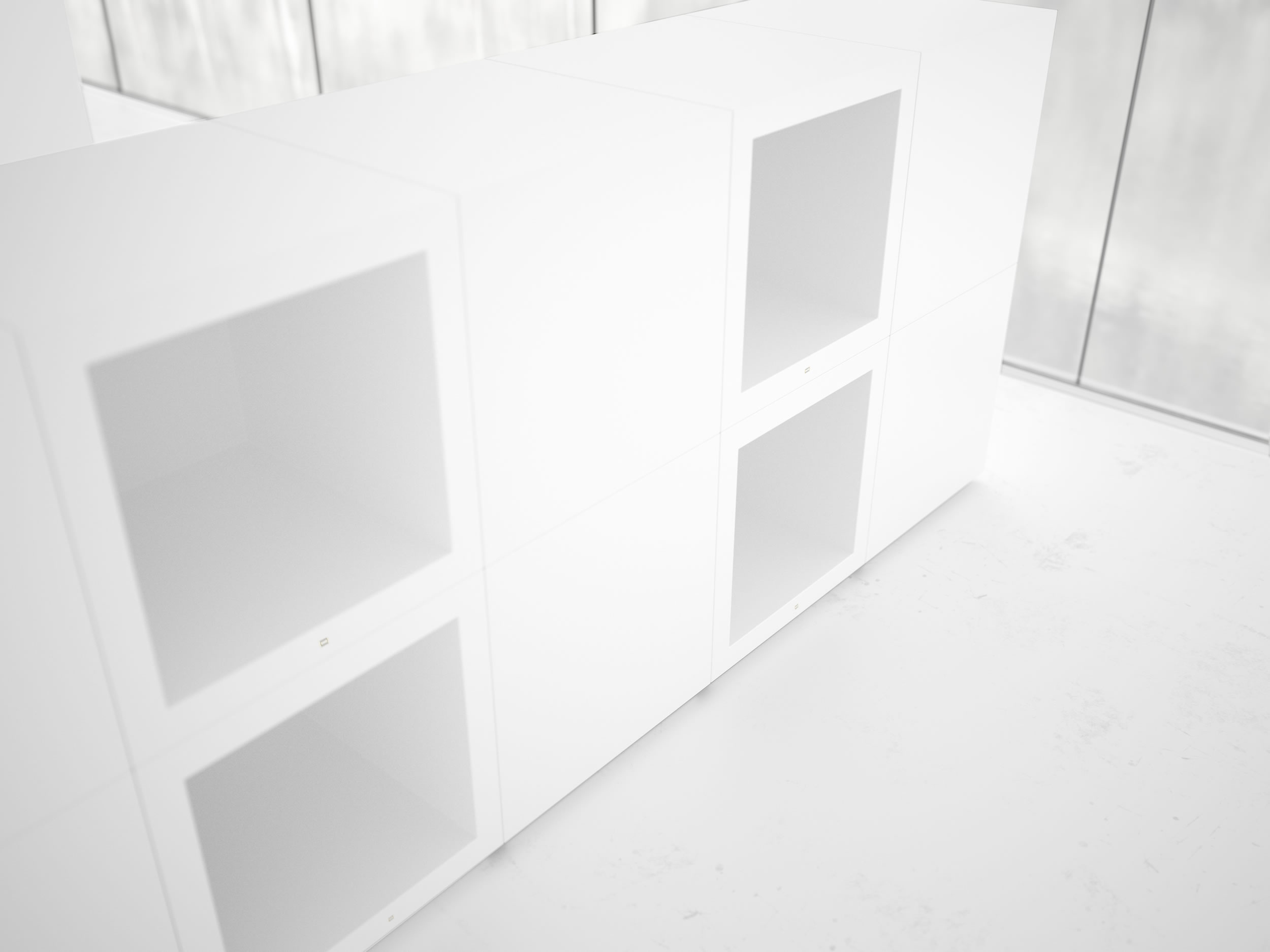 exklusive konsole weiss hochglanz fs48 design