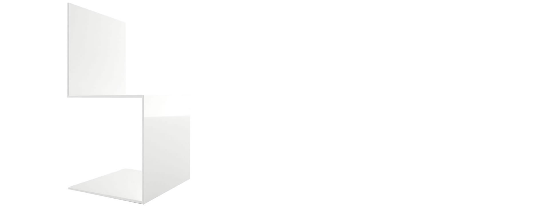 freischwinger weiss quadratische quadrate duenn filigran stuhl hochglanz modern commodus rechteck felix schwake