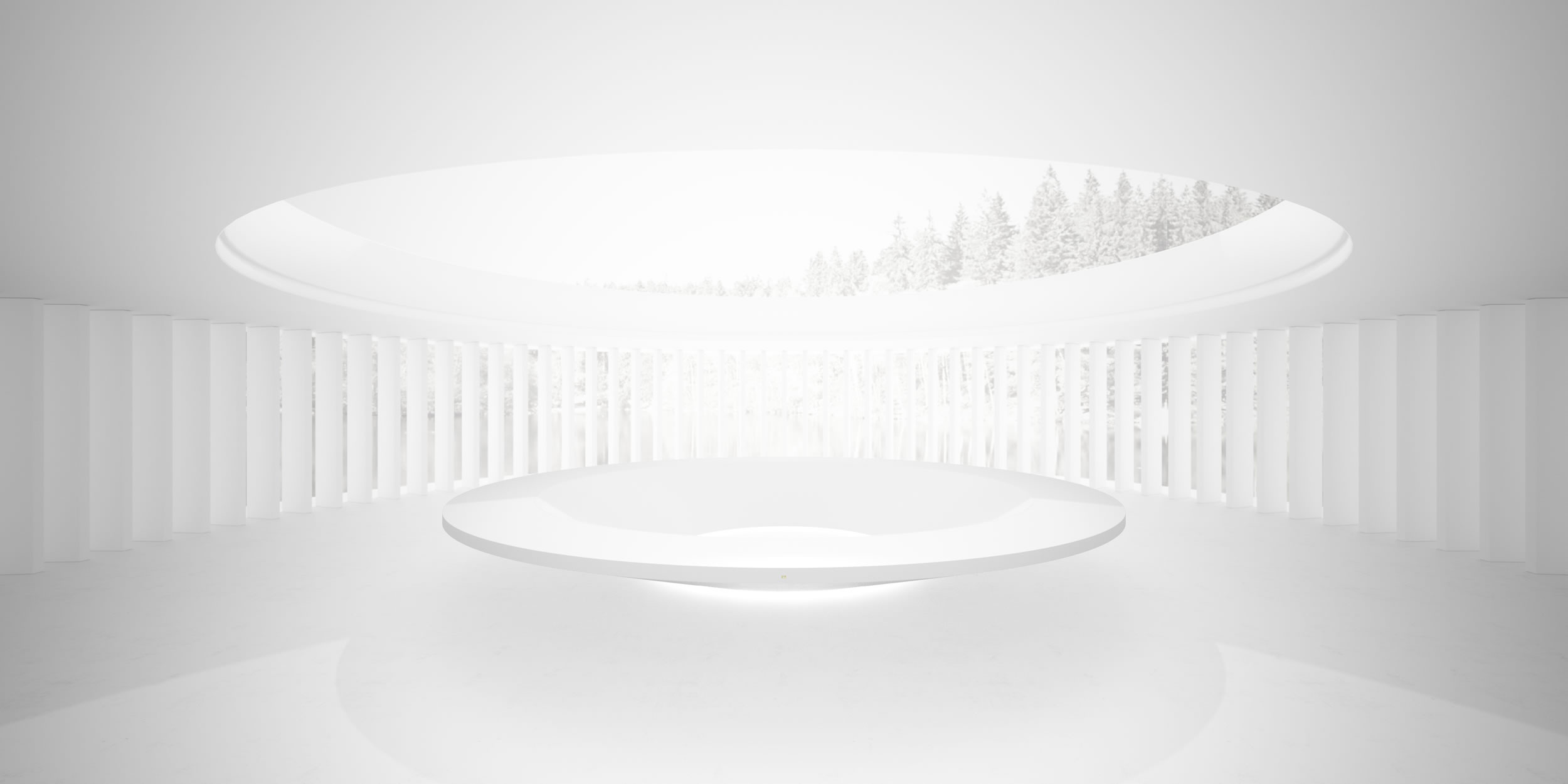 fs 69 eleganter konferenztisch weiss hochglanz