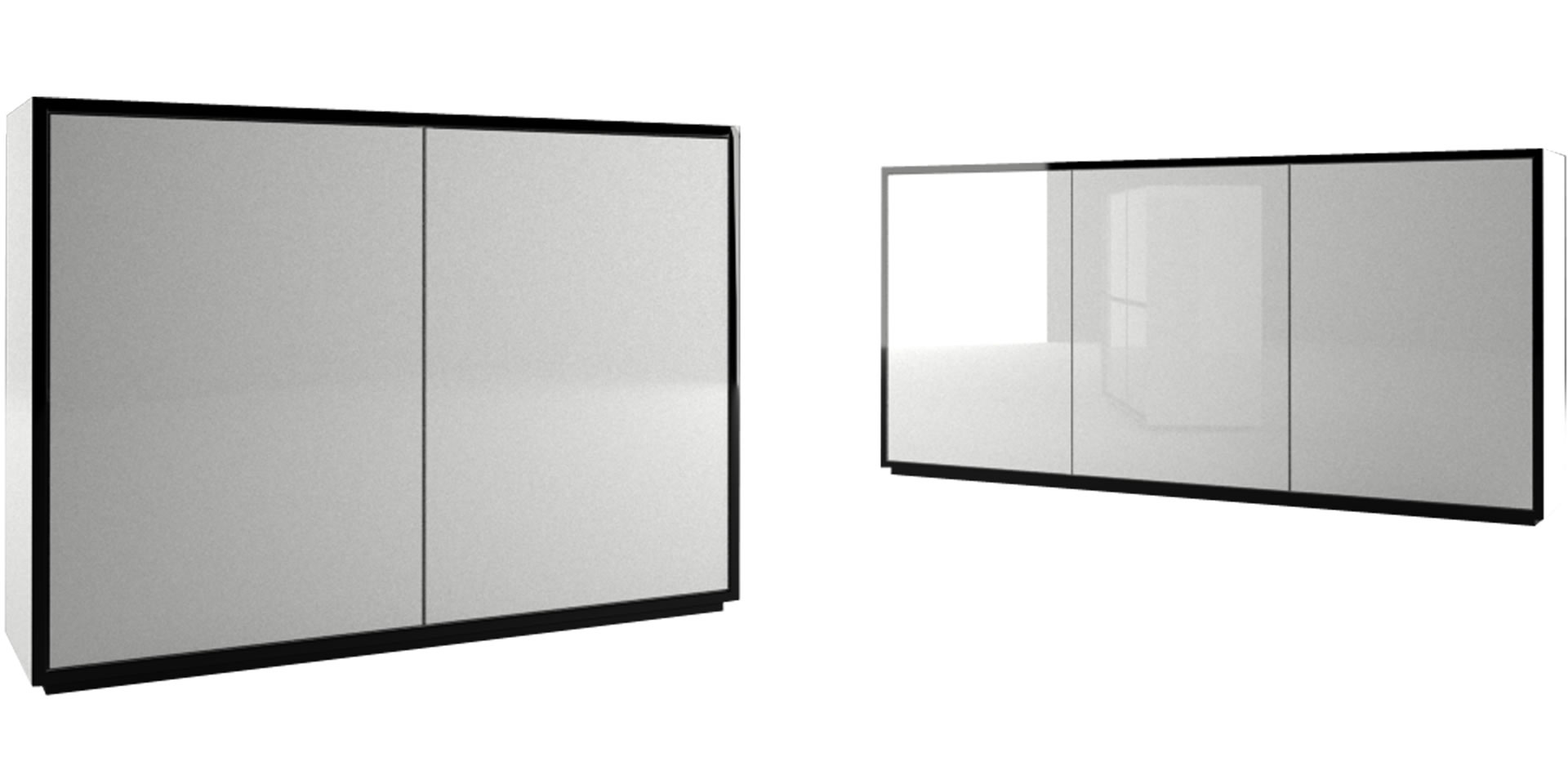 Sideboard Kommode 2oh ordnerh&ouml;hen b&uuml;ro edel