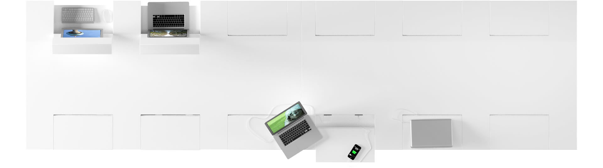 konferenztisch conventus ausziehbare tischplatte modern kabelkanal monitorlift designmoebel rechteck 5
