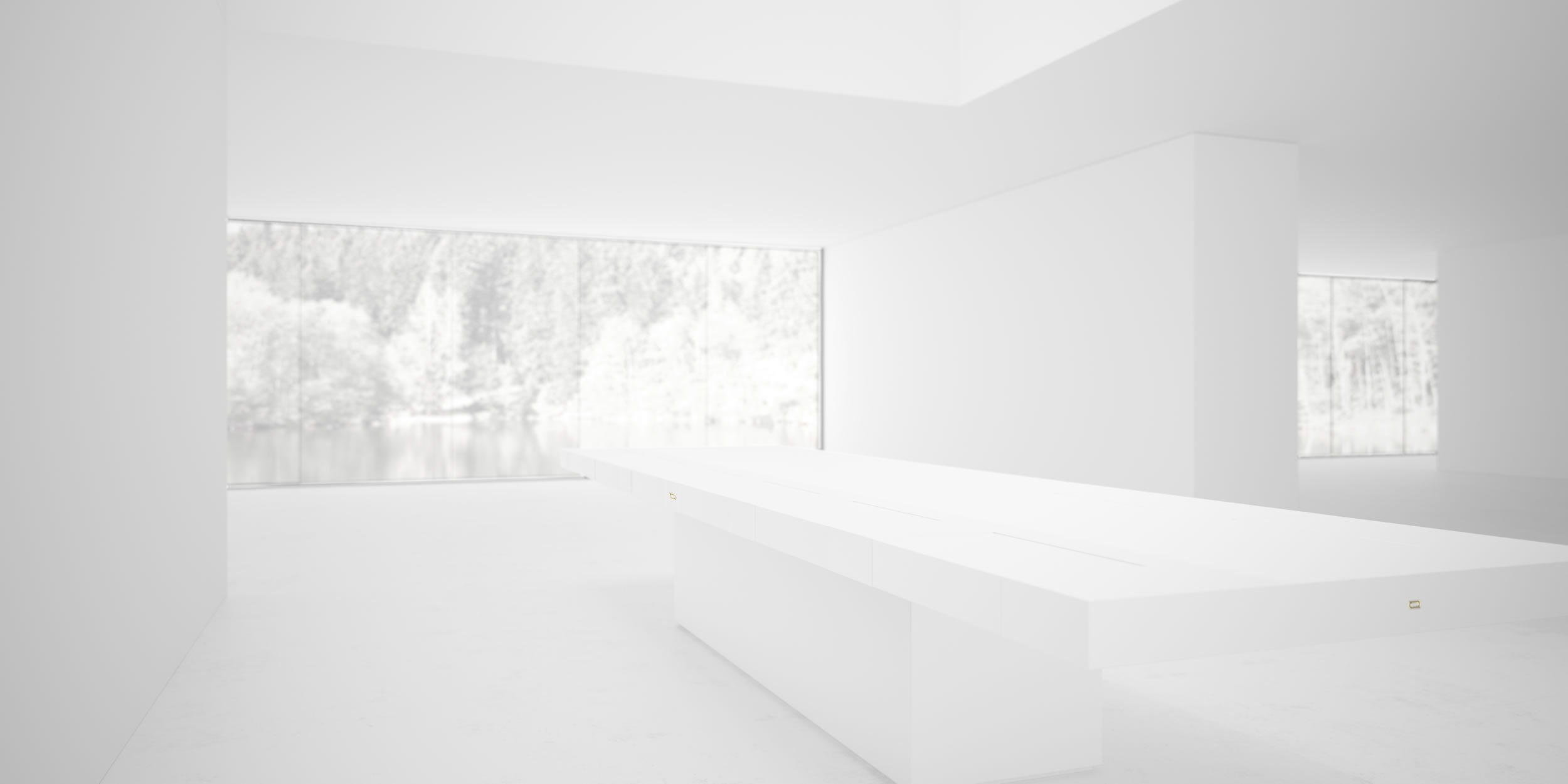 konferenztisch stauraum fs76 futuristisch weiss hochglanz