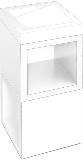 Redner-Pult-in edlem Hochglanz-Lack