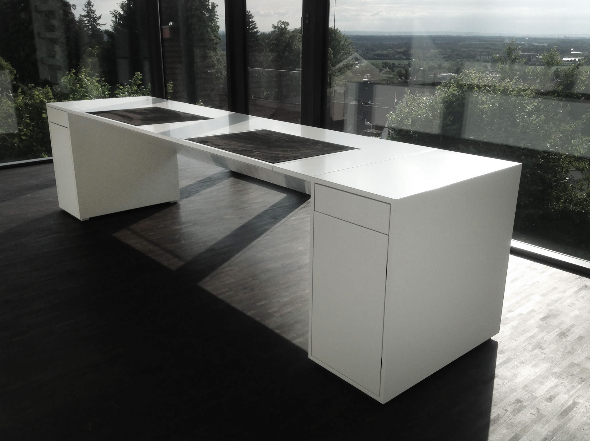 Schreibtisch hochwertig lack b&uuml;ro