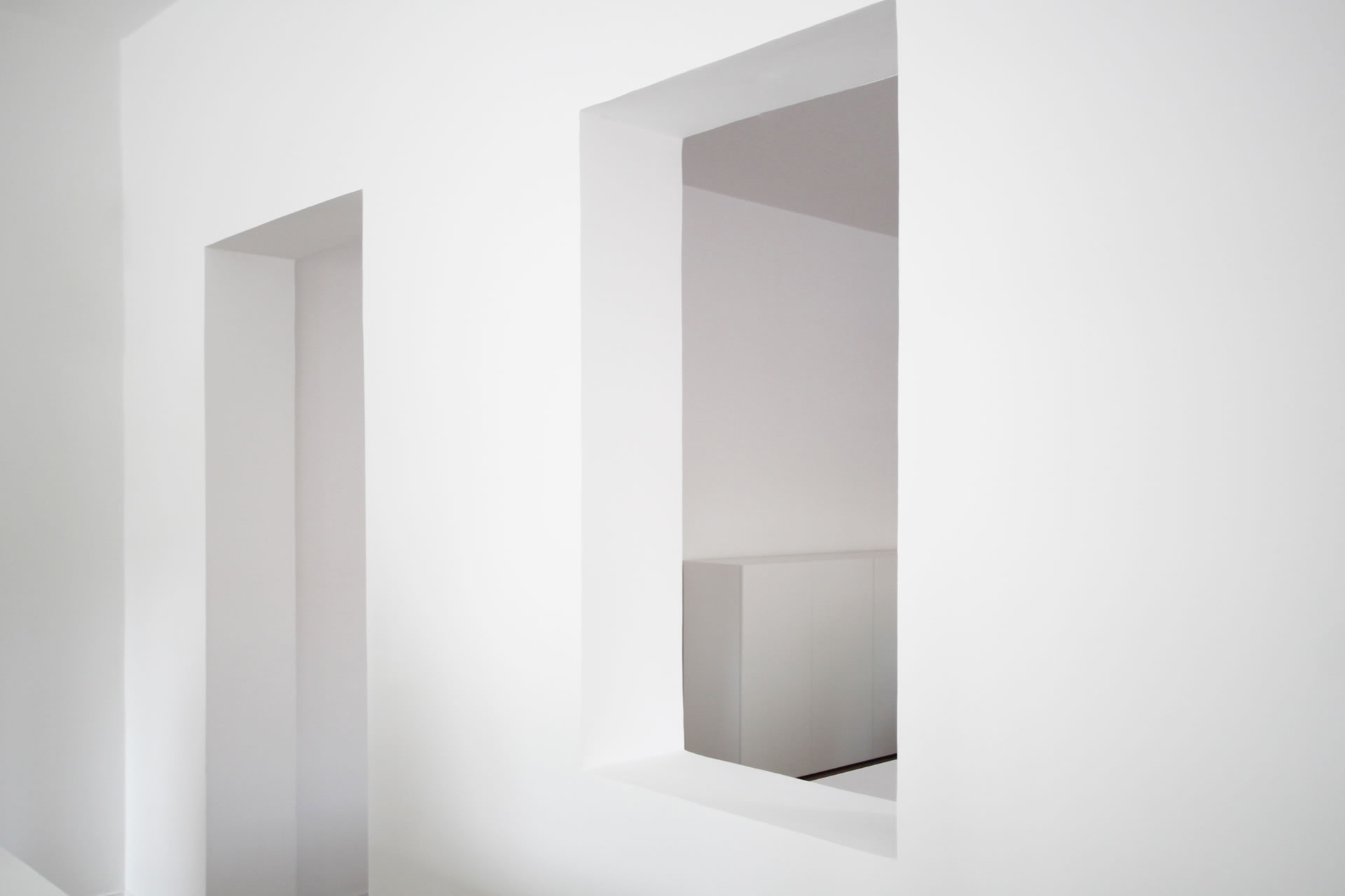 weisse architektur modern rechteck felix schwake