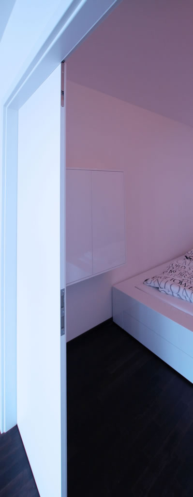 weisser raum architektur hochglanz white room moebel rechteck design 3